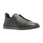 Zegna Triple Stitch Sneakers Black