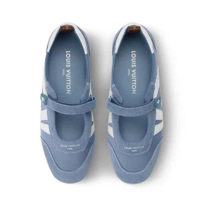 Louis Vuitton Sneakerina Mary Jane Azur