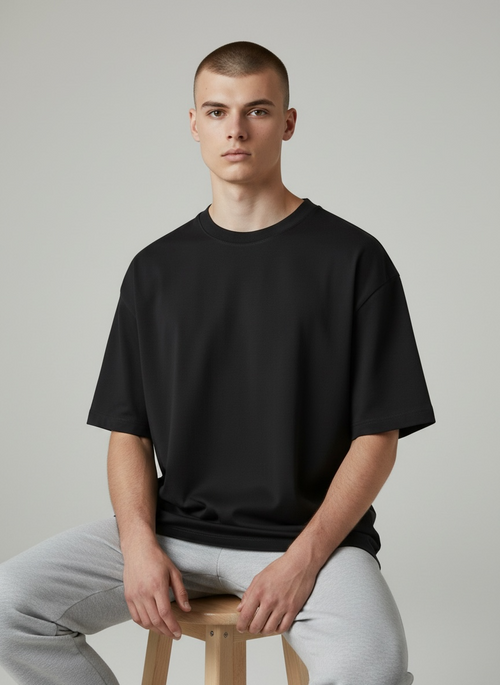 BASIC TSHIRT - BLACK