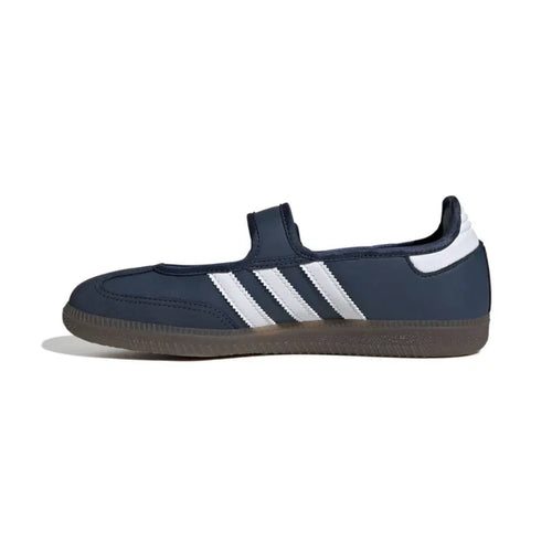 Adidas Samba Jane Shoes Crew Navy / Cloud White / Gold Metallic