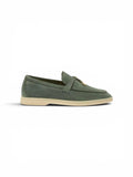 Loro Piana Summer Charms Walk Loafer - Green Lagoon