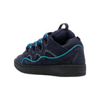 Lanvin ‘Curb’ suede and leather Sneakers in Navy
