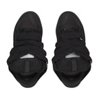 Lanvin ‘Curb’ Leather Blend Sneakers in Black