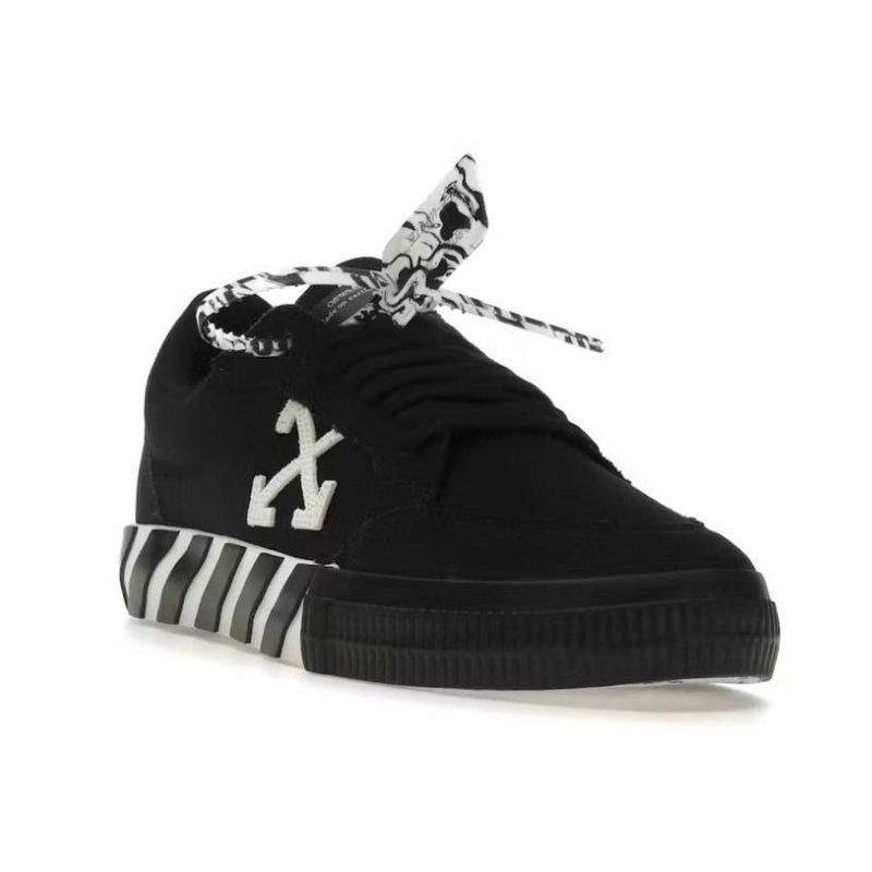 OFF-WHITE Vulc Low Canvas – Black White