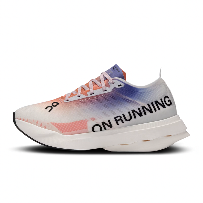 On Running Cloudboom Strike White/Flame